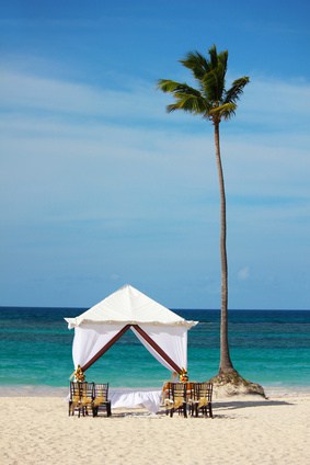 Strand von Paradise Plage