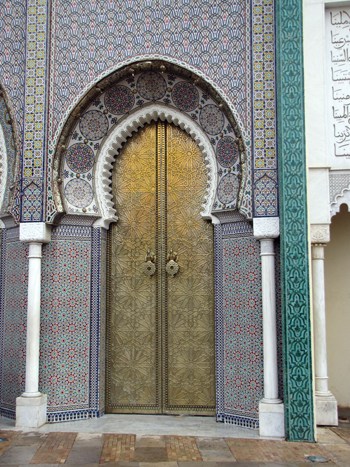 Eingang zum Königspalast.